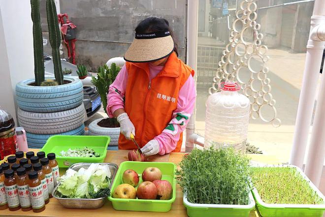 必威环保“食”尚 嵩明生活垃圾分类体验馆有妙招